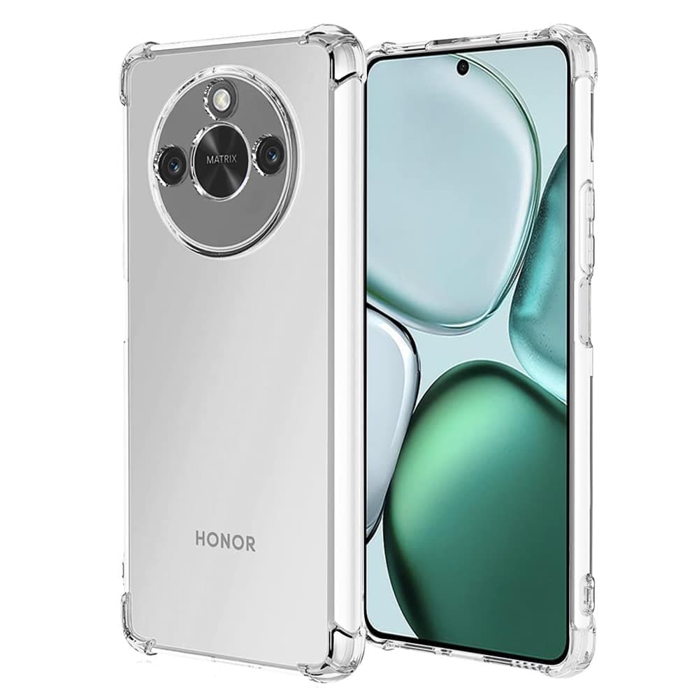 Techsuit Shockproof Clear Silicone - θήκη για Honor X9c Smart - Διάφανο