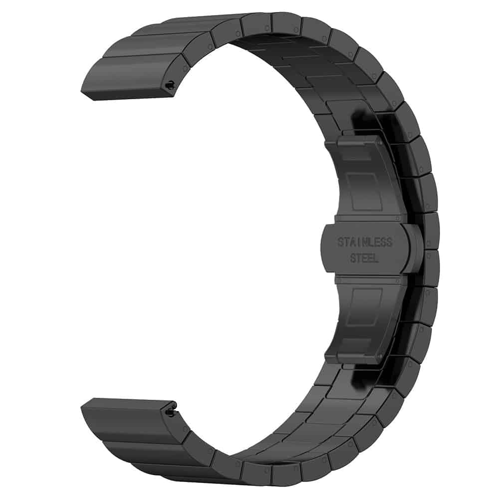 Techsuit Watchband 22mm (W012) - θήκη για Xiaomi Watch S1 - Μαύρο