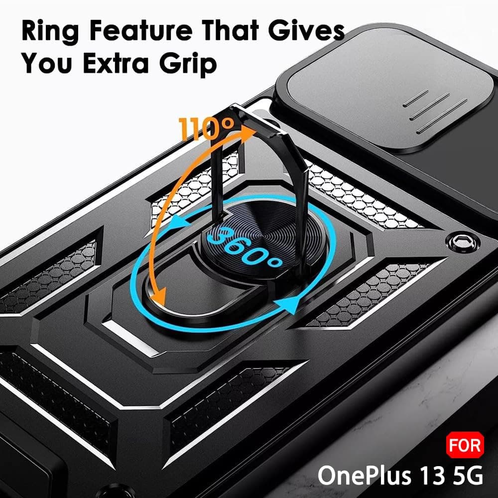 Techsuit CamShield Series - θήκη για Oneplus 13 - Μαύρο 5