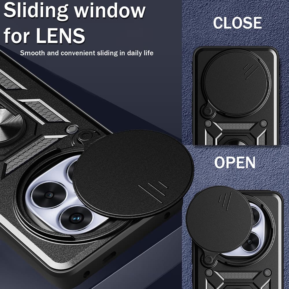 Techsuit CamShield Series - θήκη για Xiaomi Redmi Note 14 Pro+ 5G - Μαύρο 5