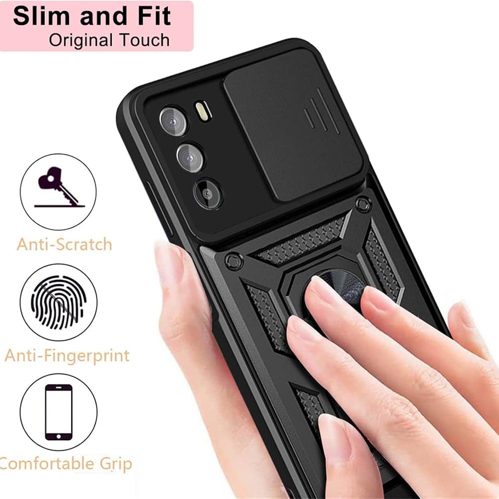 Techsuit CamShield Series - θήκη για Motorola Moto G62 5G - Μαύρο 4