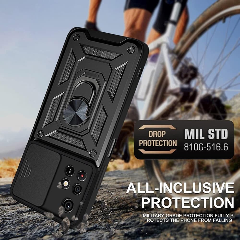 Techsuit CamShield Series - θήκη για Xiaomi Redmi 10 - Μαύρο 5
