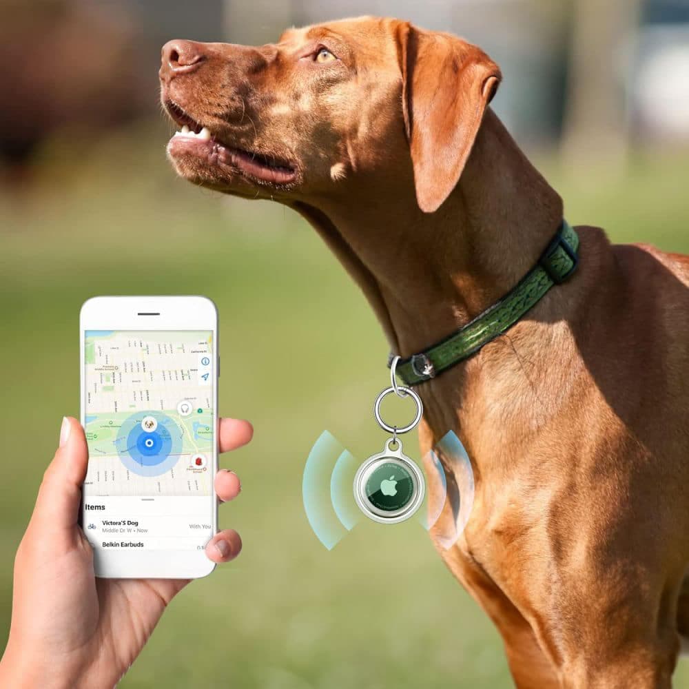 Techsuit Clear Silicone - Apple AirTag - Διάφανο 4
