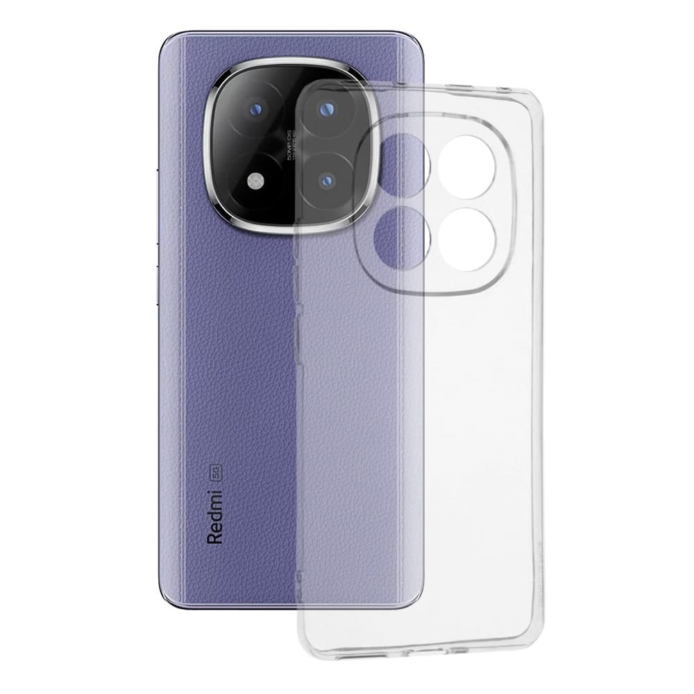 Techsuit Clear Silicone - θήκη για Xiaomi Redmi Note 14 Pro+ 5G - Διάφανο
