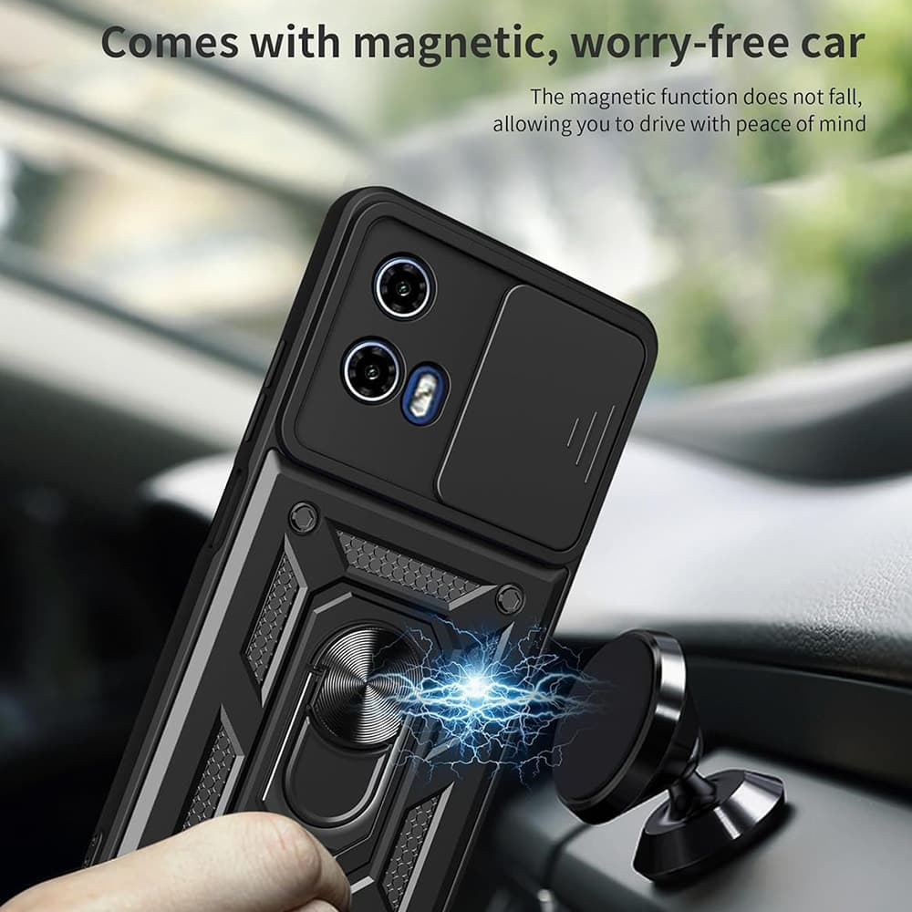 Techsuit CamShield Series - θήκη για Motorola Moto G05 / E15 - Μαύρο 3