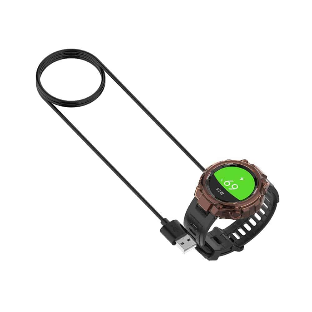Techsuit - Καλώδιο Ασύρματης Φόρτισης SmartWatch (THA2) - για Amazfit T-Rex / GTR 42mm / GTR 47mm / GTS - Μαύρο 6