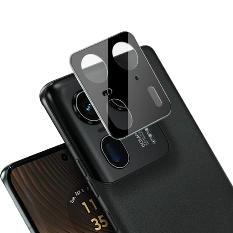 Techsuit - Full Camera Glass - Motorola Edge 50 Ultra - Black