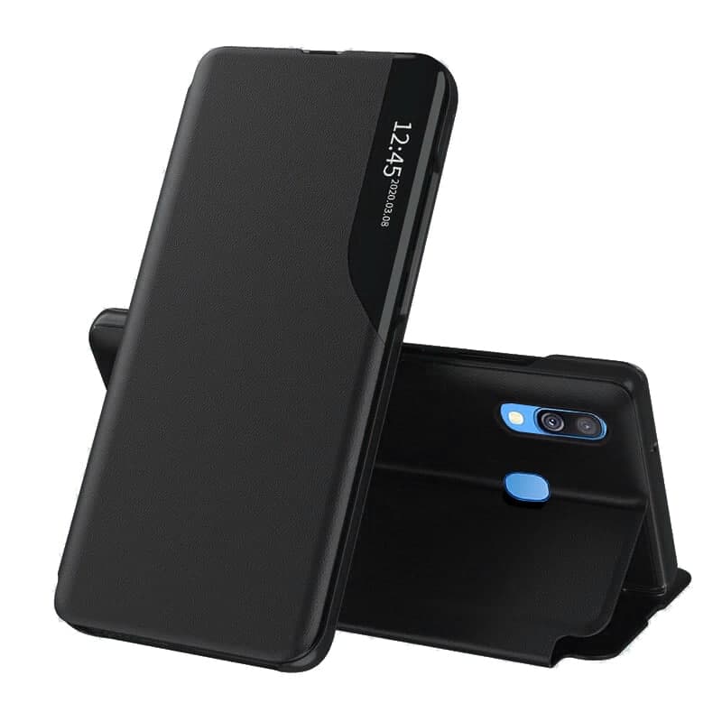 Techsuit eFold - θήκη για Samsung Galaxy A40 - Μαύρο