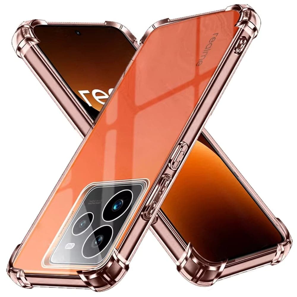 Techsuit Shockproof Clear Silicone - θήκη για Realme GT 5G - Διάφανο