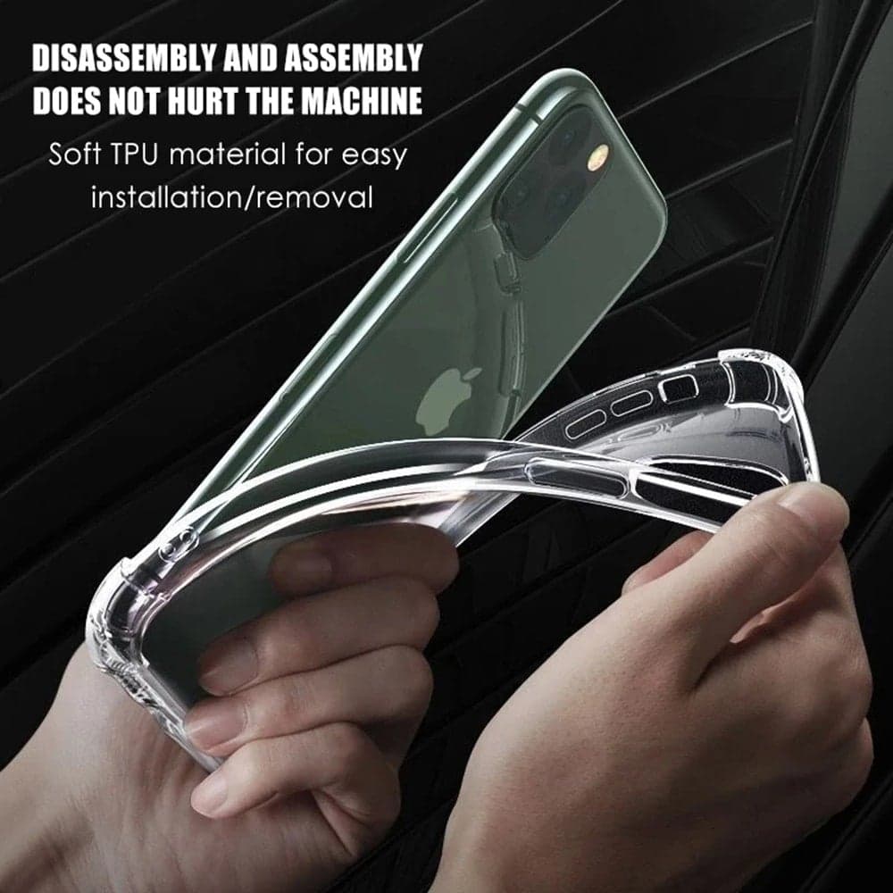 Techsuit Shockproof Clear Silicone - θήκη για Xiaomi Redmi Note 14 Pro 5G - Διάφανο 3