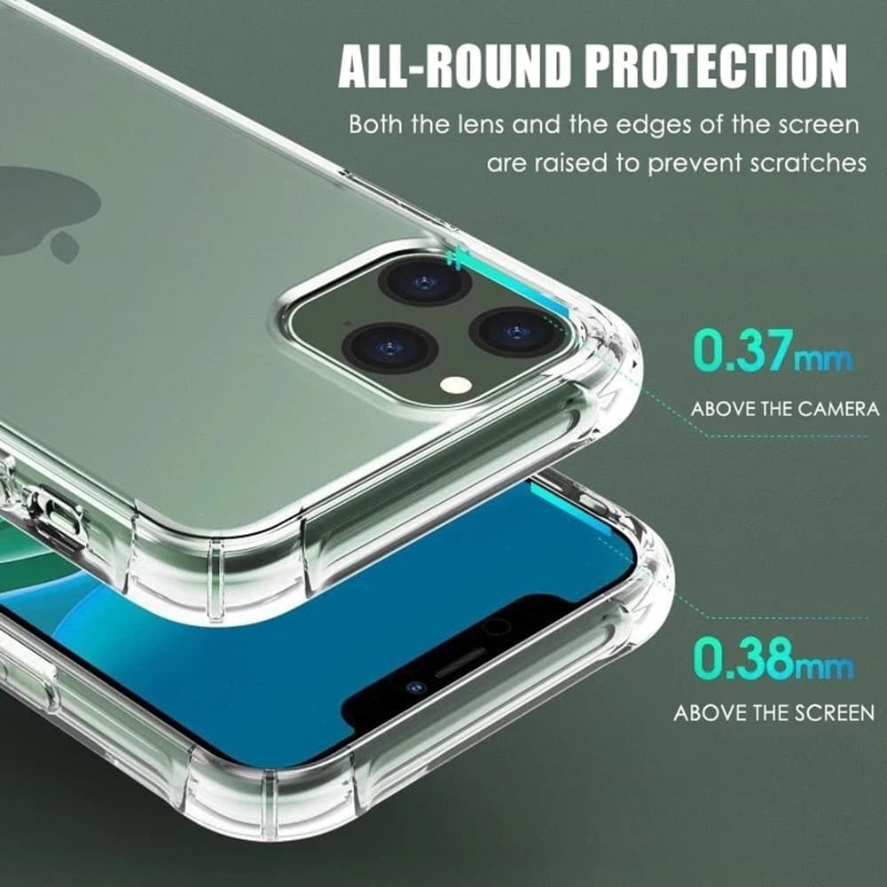 Techsuit Shockproof Clear Silicone - θήκη για Xiaomi Redmi Note 14 Pro 5G - Διάφανο 4