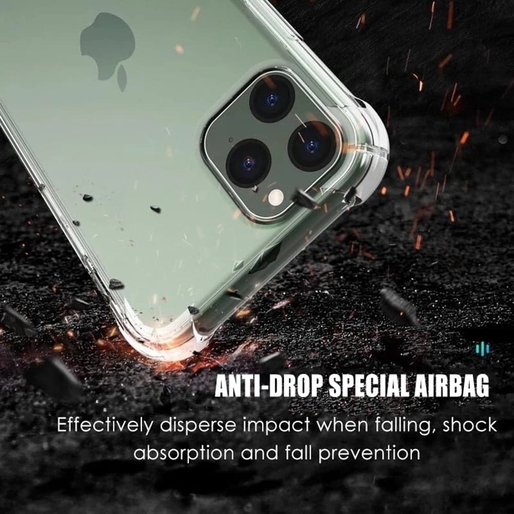 Techsuit Shockproof Clear Silicone - θήκη για Xiaomi Redmi Note 14 Pro 5G - Διάφανο 5