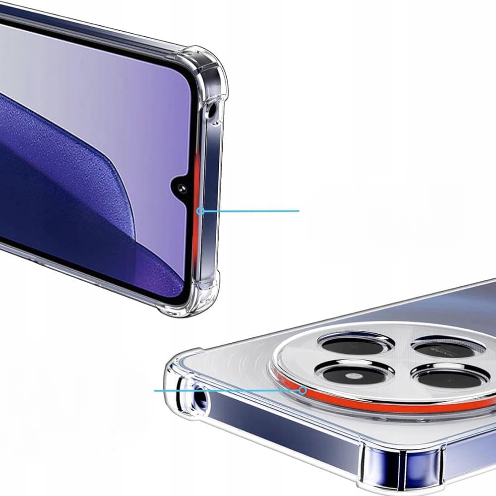 Techsuit Shockproof Clear Silicone - θήκη για Xiaomi Redmi 14C - Διάφανο 2