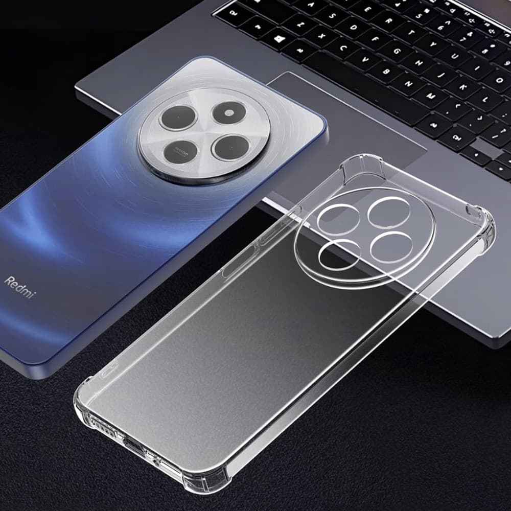Techsuit Shockproof Clear Silicone - θήκη για Xiaomi Redmi 14C - Διάφανο 5