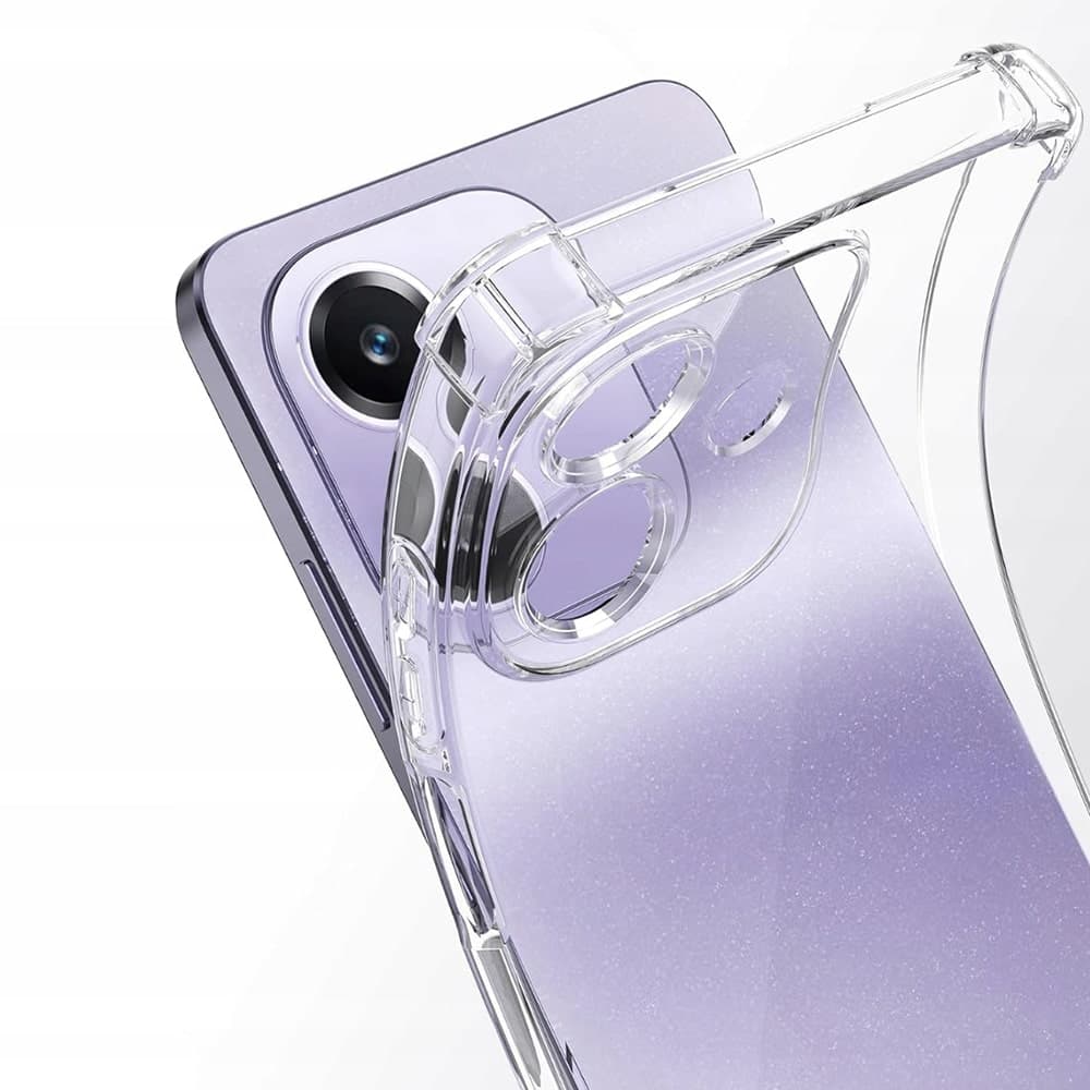 Techsuit Shockproof Clear Silicone - θήκη για Oppo A40 4G - Διάφανο 5