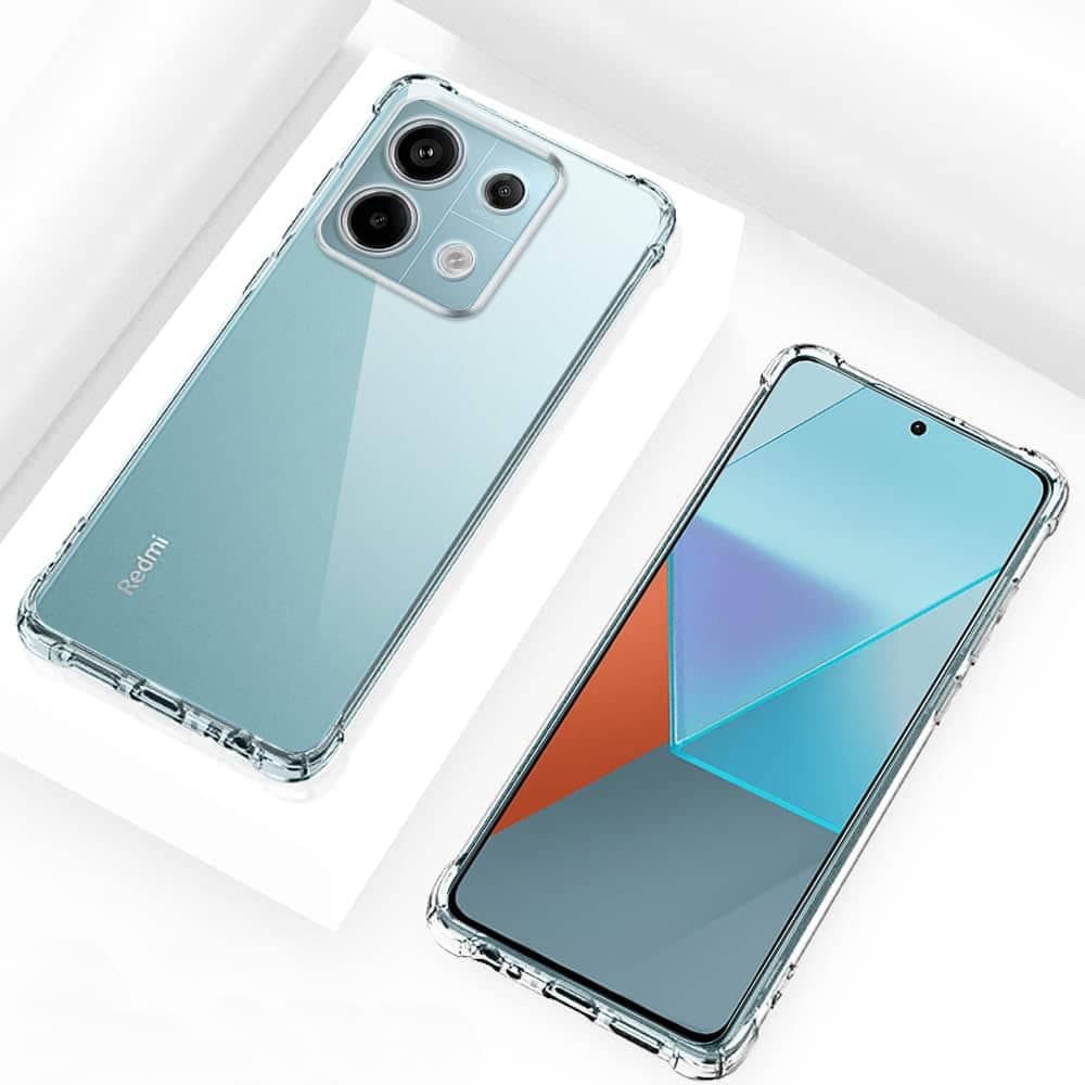 Techsuit Shockproof Clear Silicone - Xiaomi Redmi Note 13 Pro / Poco X6 - Διάφανο 3