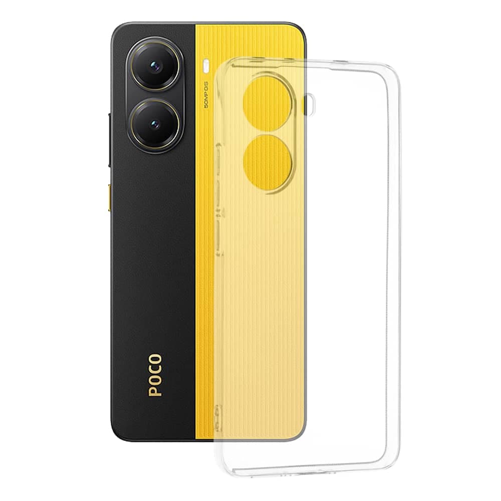 Techsuit Clear Silicone - θήκη για Xiaomi Poco X7 Pro - Διάφανο