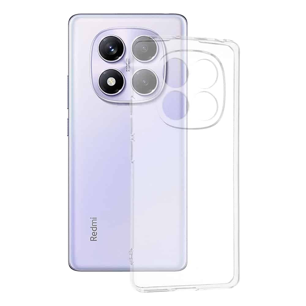 Techsuit Clear Silicone - θήκη για Xiaomi Redmi Note 14 Pro 4G - Διάφανο