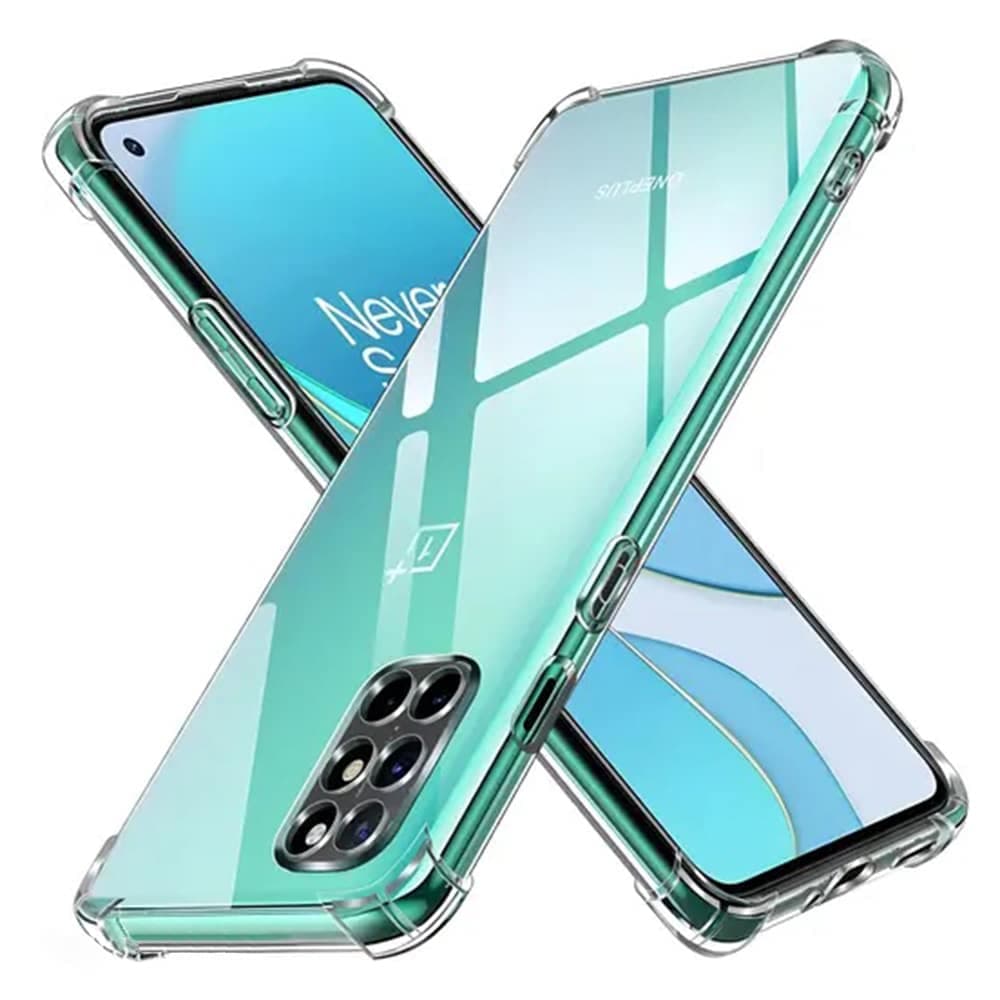 Techsuit Shockproof Clear Silicone - θήκη για Oneplus 8T - Διάφανο