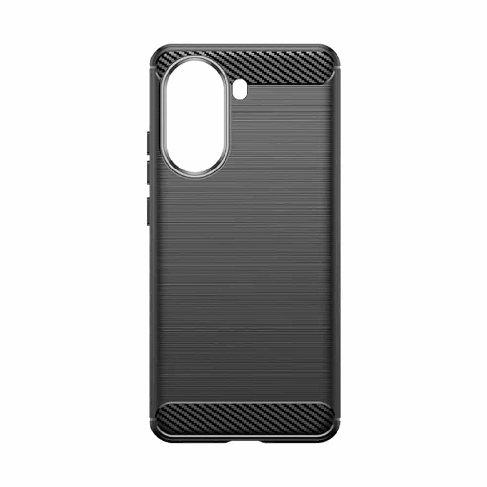 Techsuit Carbon Silicone - θήκη για Xiaomi Poco X7 Pro - Μαύρο 2
