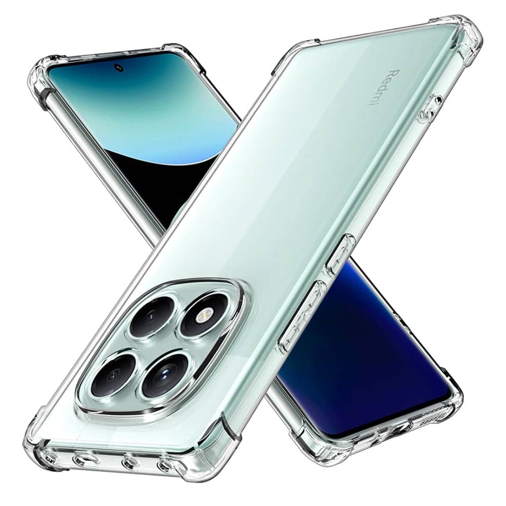 Techsuit Shockproof Clear Silicone - θήκη για Xiaomi Redmi Note 14 Pro 4G - Διάφανο