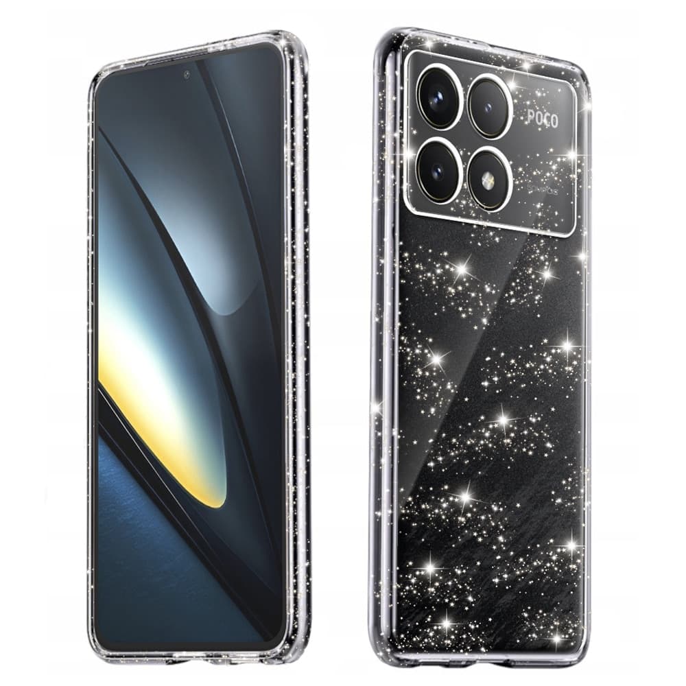 Techsuit SparkleSkin Series - θήκη για Xiaomi Poco F6 Pro - Διάφανο
