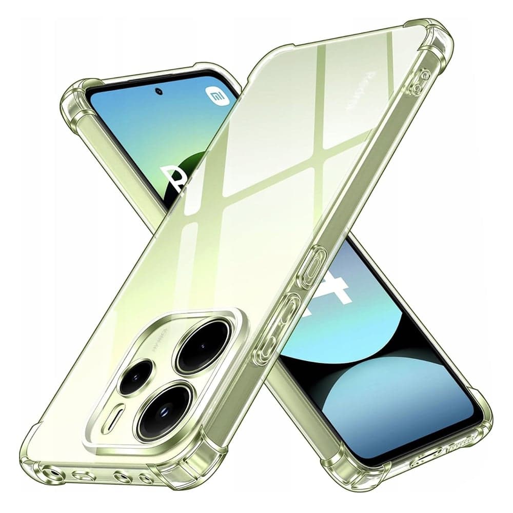 Techsuit Shockproof Clear Silicone - θήκη για Xiaomi Redmi Note 14 4G - Διάφανο