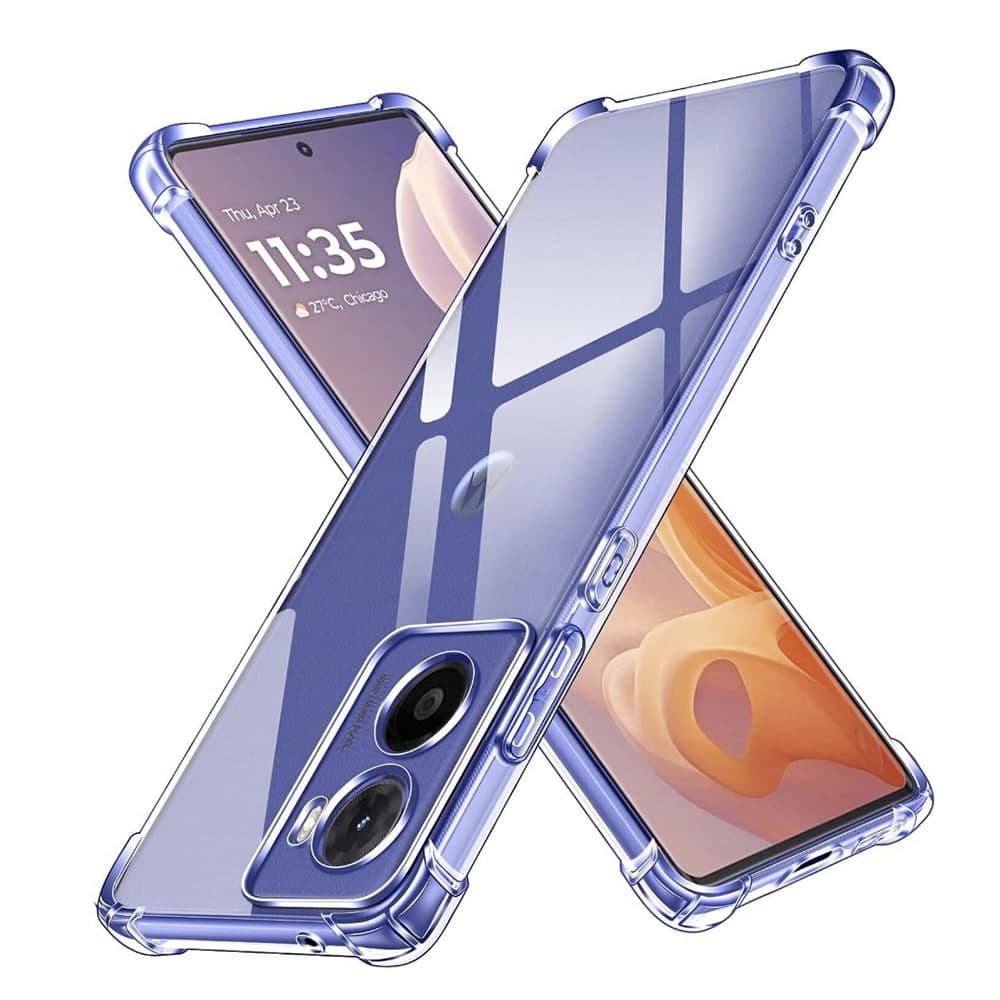 Techsuit Shockproof Clear Silicone - θήκη για Motorola Moto G05 - Διάφανο