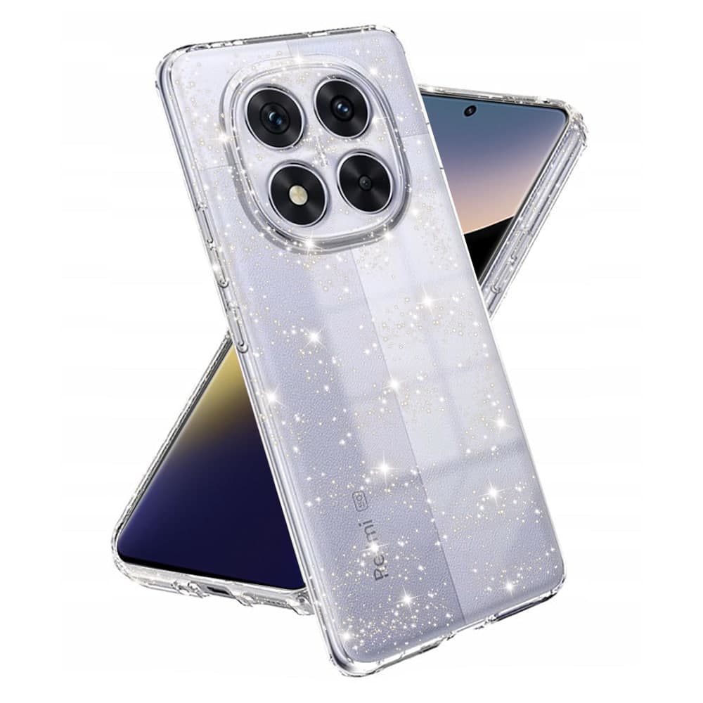 Techsuit SparkleSkin Series - θήκη για Xiaomi Redmi Note 14 Pro / Poco X7 - Διάφανο