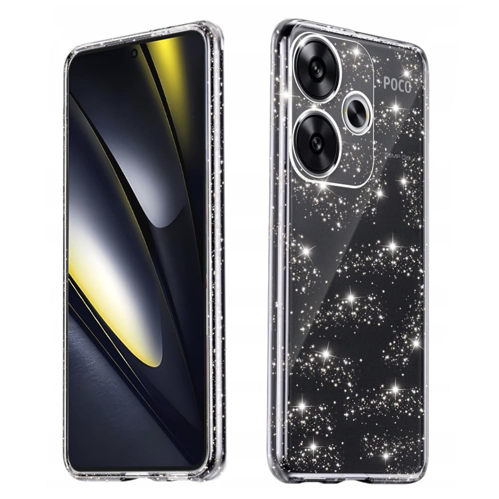 Techsuit SparkleSkin Series - θήκη για Xiaomi Poco F6 - Διάφανο