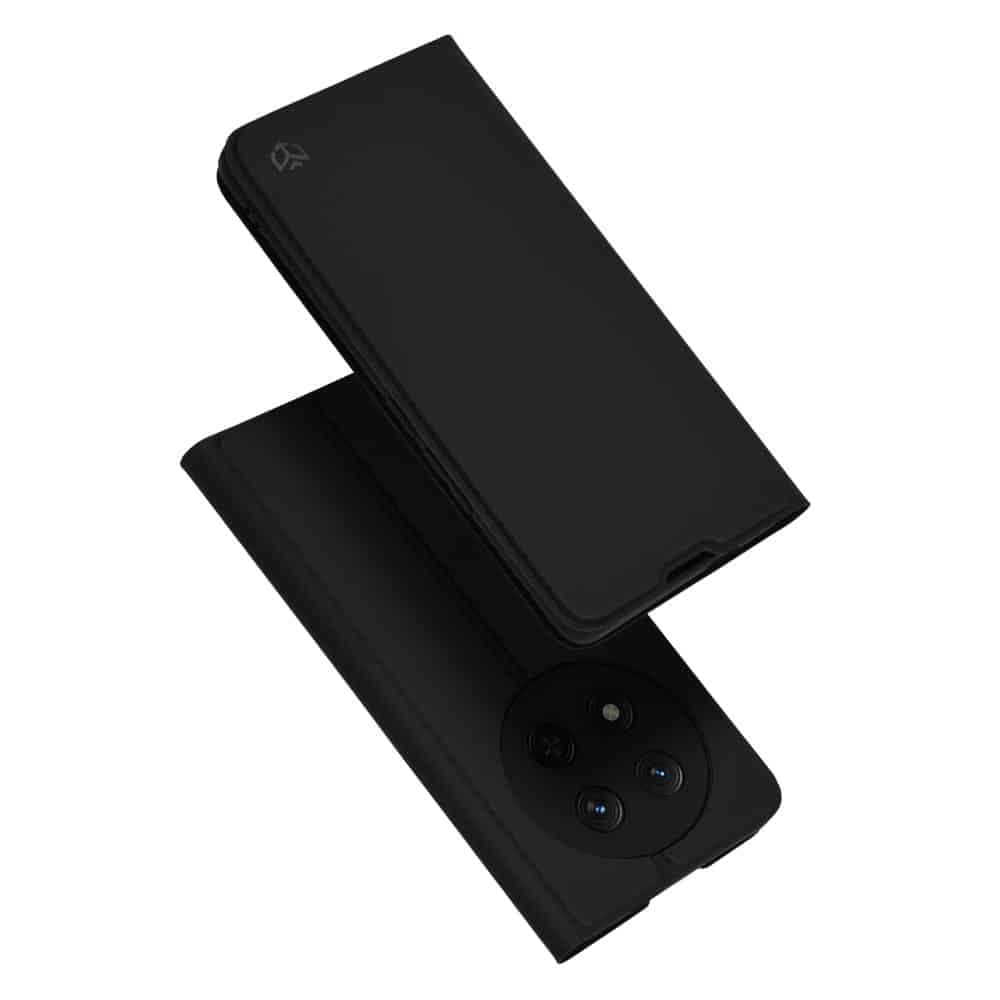 Techsuit Magskin Book - θήκη για Honor Magic7 Lite - Μαύρο