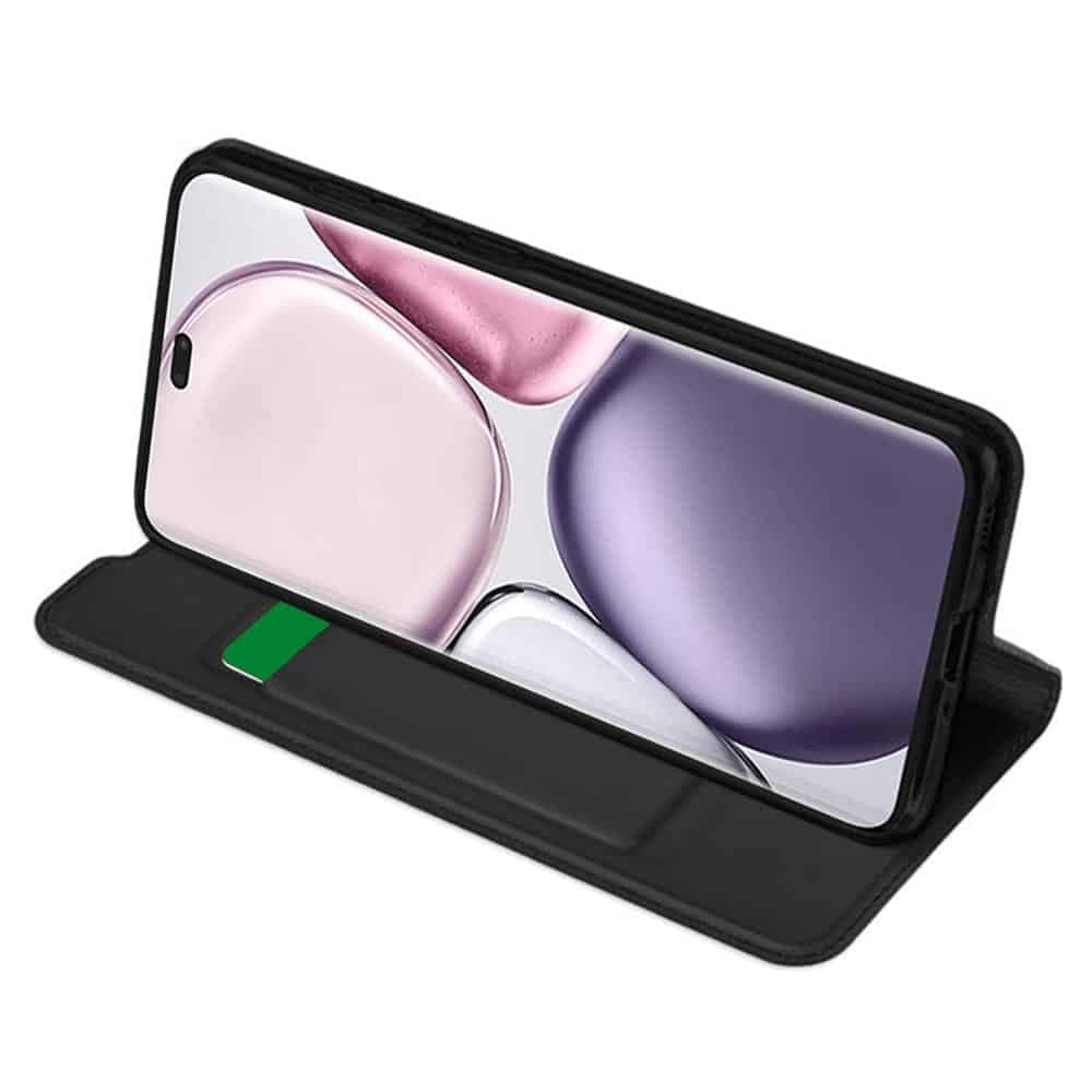 Techsuit Magskin Book - θήκη για Honor Magic7 Lite - Μαύρο 2