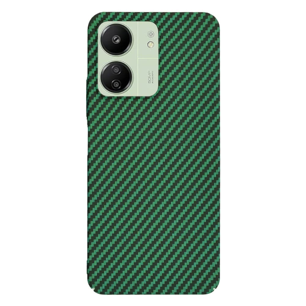 Techsuit Carbonite FiberShell - θήκη για Xiaomi Redmi 13C / 5G Poco C65 - Πράσινο 3