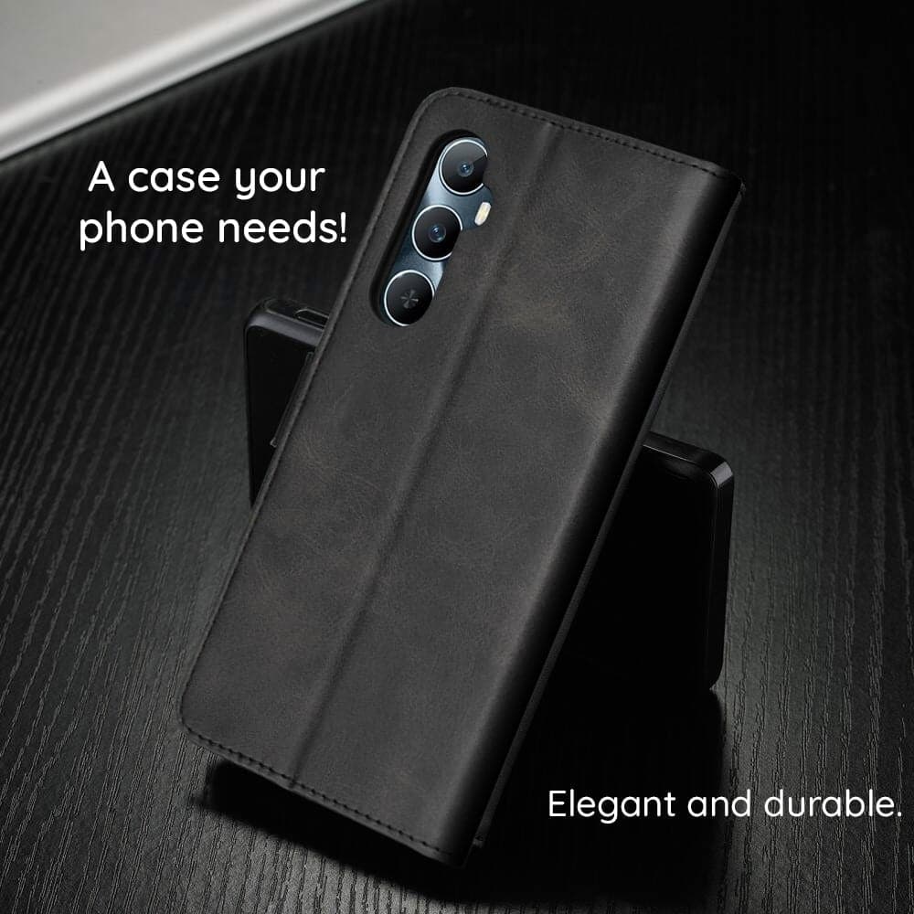 Techsuit Diary Book - θήκη για Motorola Moto G04 - Μαύρο 4