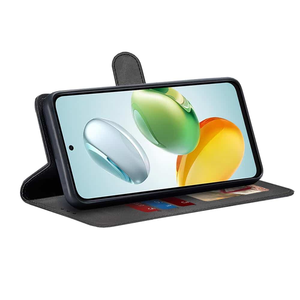 Techsuit Diary Book - θήκη για Honor 200 Smart - Μαύρο 2
