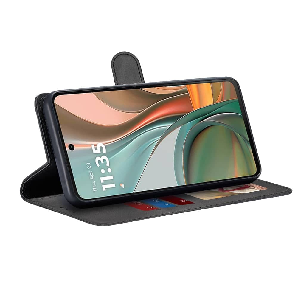 Techsuit Shockproof Clear Silicone - θήκη για Motorola Moto G75 - Μαύρο 2