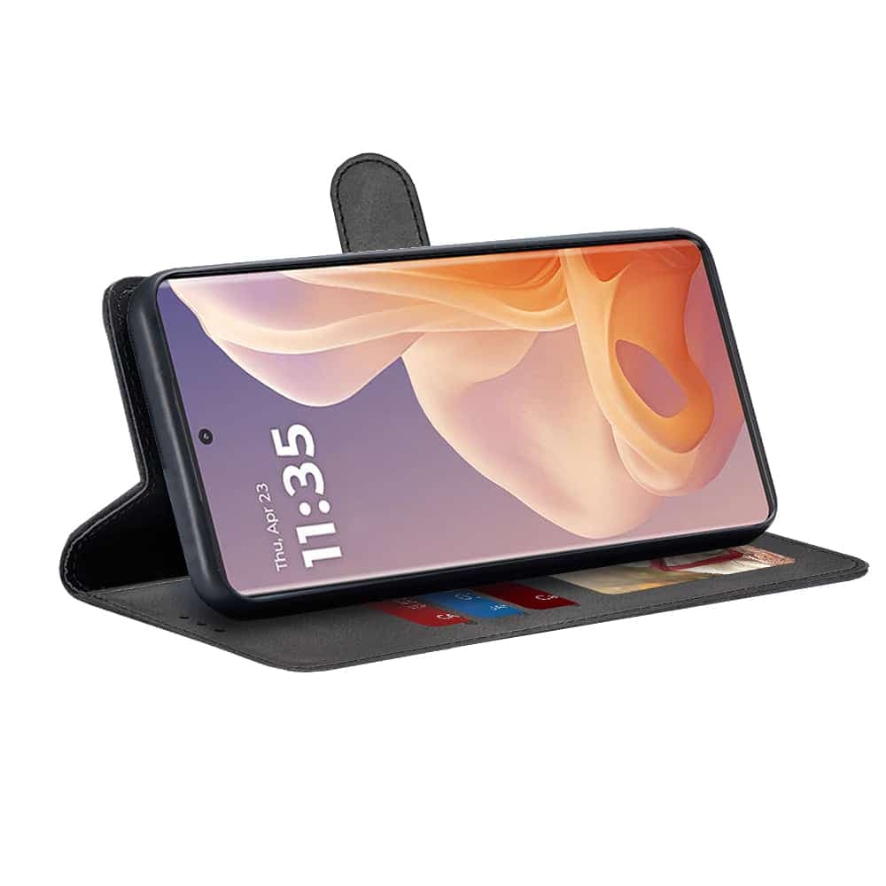 Techsuit Diary Book - θήκη για Motorola Moto G85 - Μαύρο 2