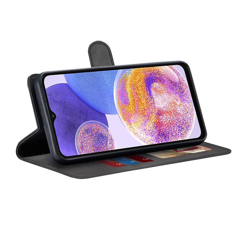 Techsuit Diary Book - θήκη για Samsung Galaxy A23 / 5G - Μαύρο 2