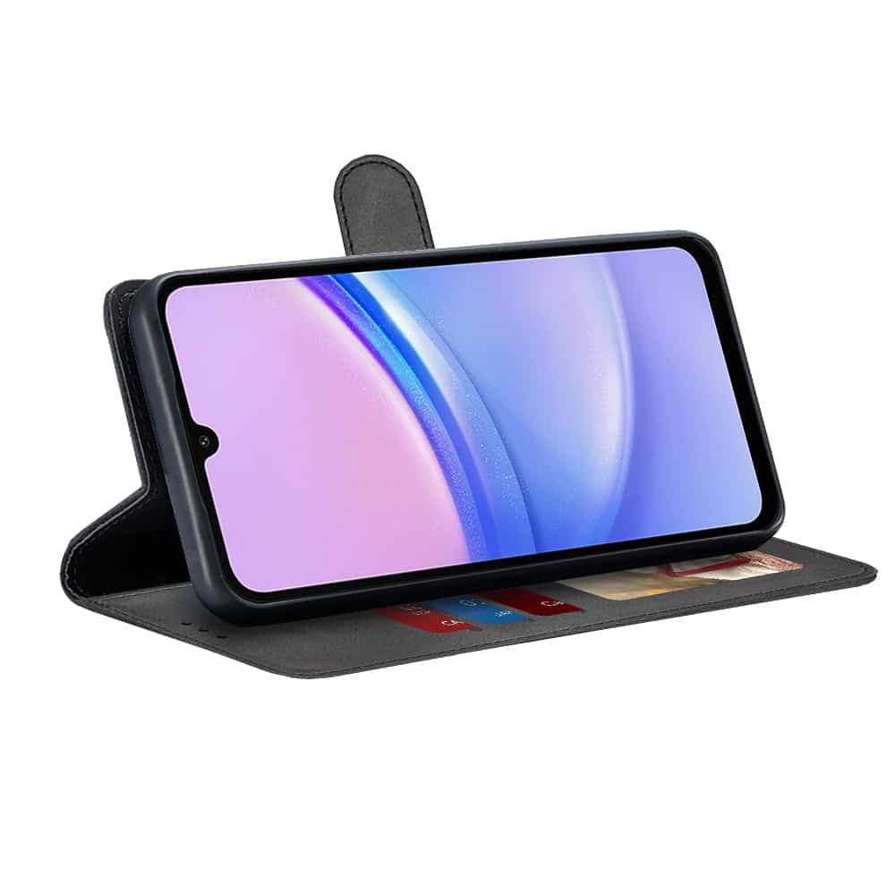 Techsuit Diary Book - θήκη για Samsung Galaxy A15 / 5G - Μαύρο 2