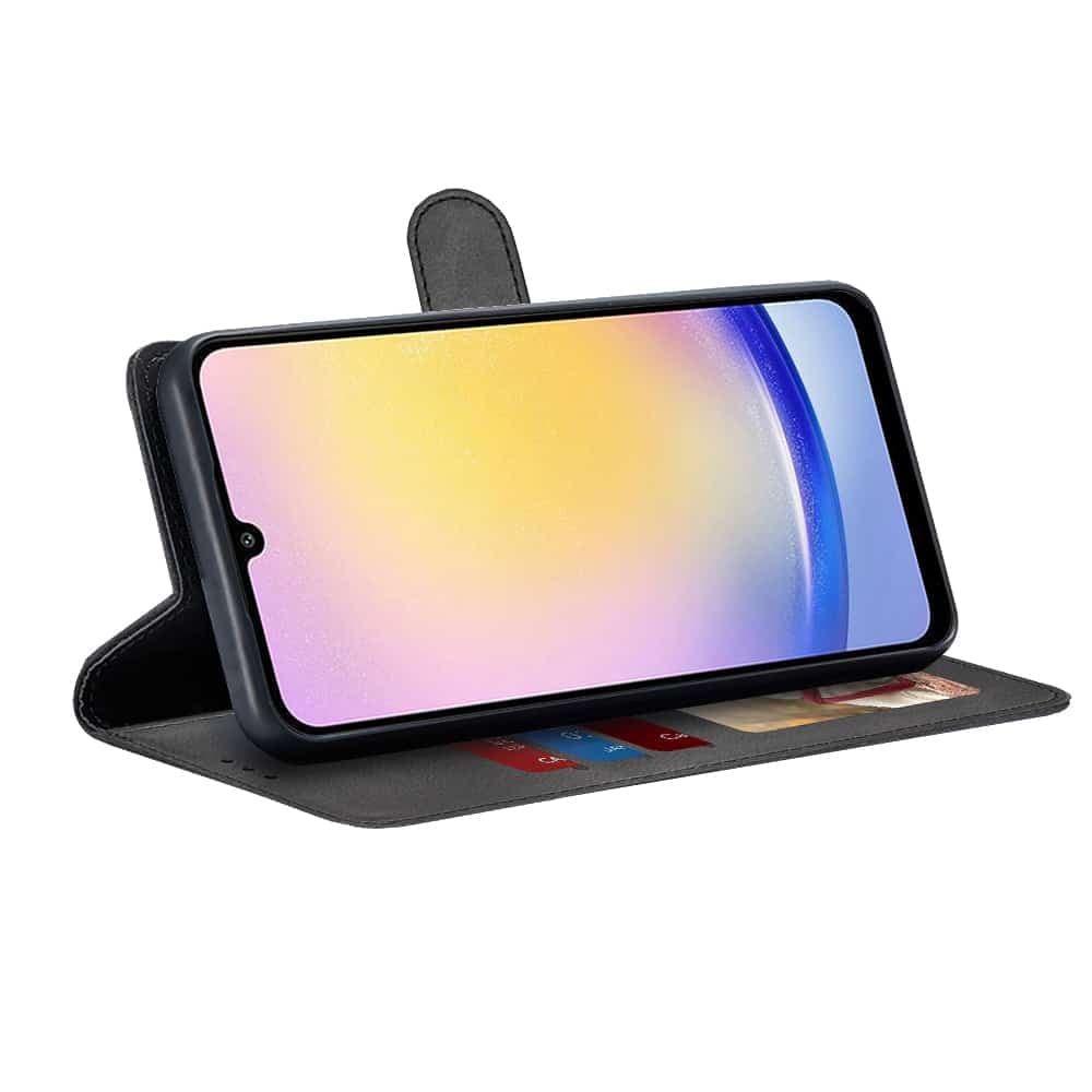 Techsuit Diary Book - θήκη για Samsung Galaxy A25 - Μαύρο 2
