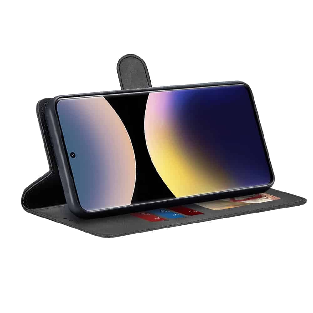 Techsuit Diary Book - θήκη για Xiaomi Redmi Note 14 Pro / Poco X7 - Μαύρο 2