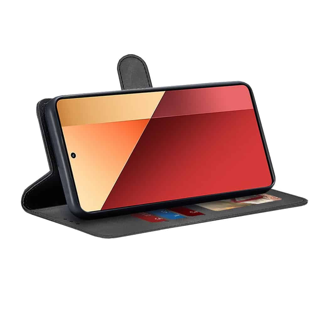 Techsuit Diary Book - θήκη για Xiaomi Redmi Note 13 Pro / Poco M6 - Μαύρο 2