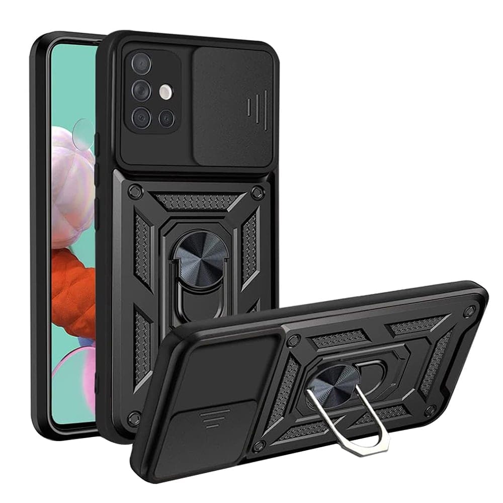 Techsuit CamShield Series - θήκη για Samsung Galaxy A51 - Μαύρο