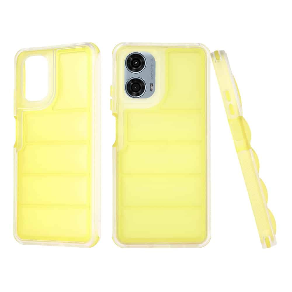 Techsuit Wave Shield - θήκη για Motorola Moto G24 Power - Κίτρινο