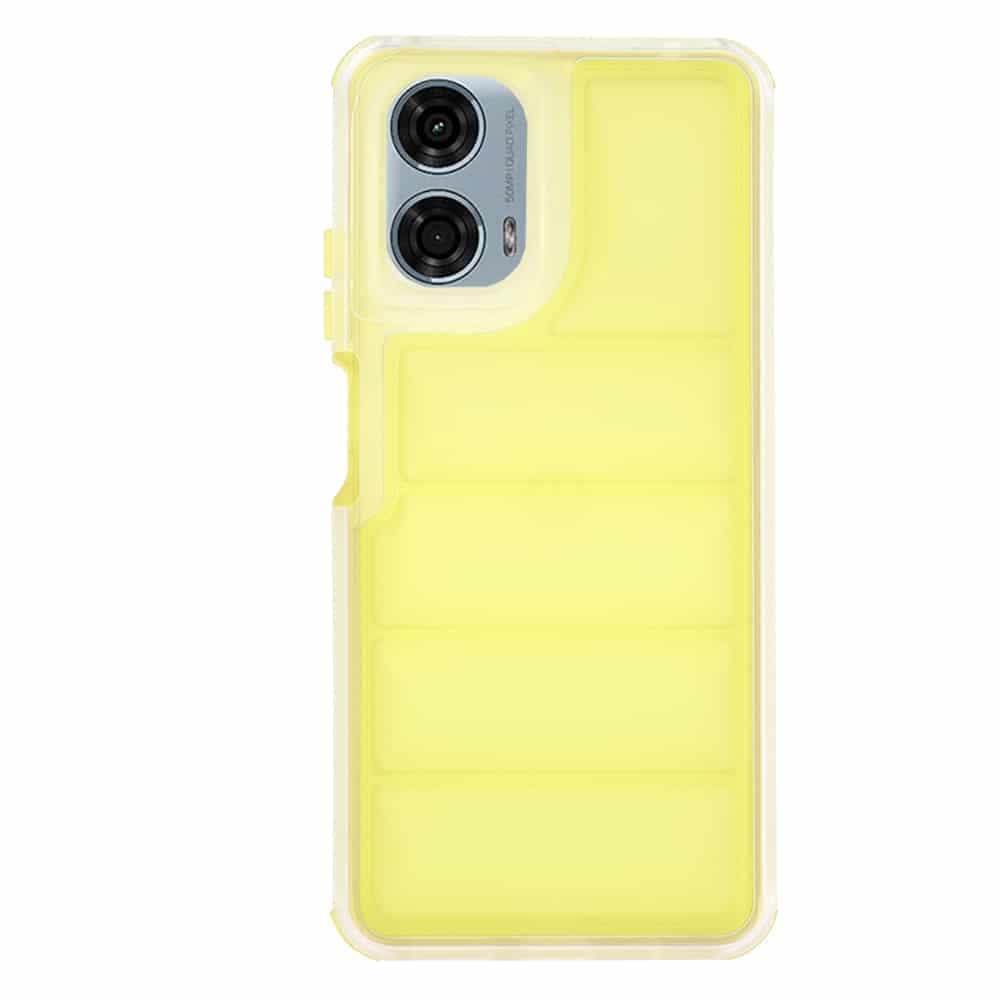 Techsuit Wave Shield - θήκη για Motorola Moto G24 Power - Κίτρινο 3