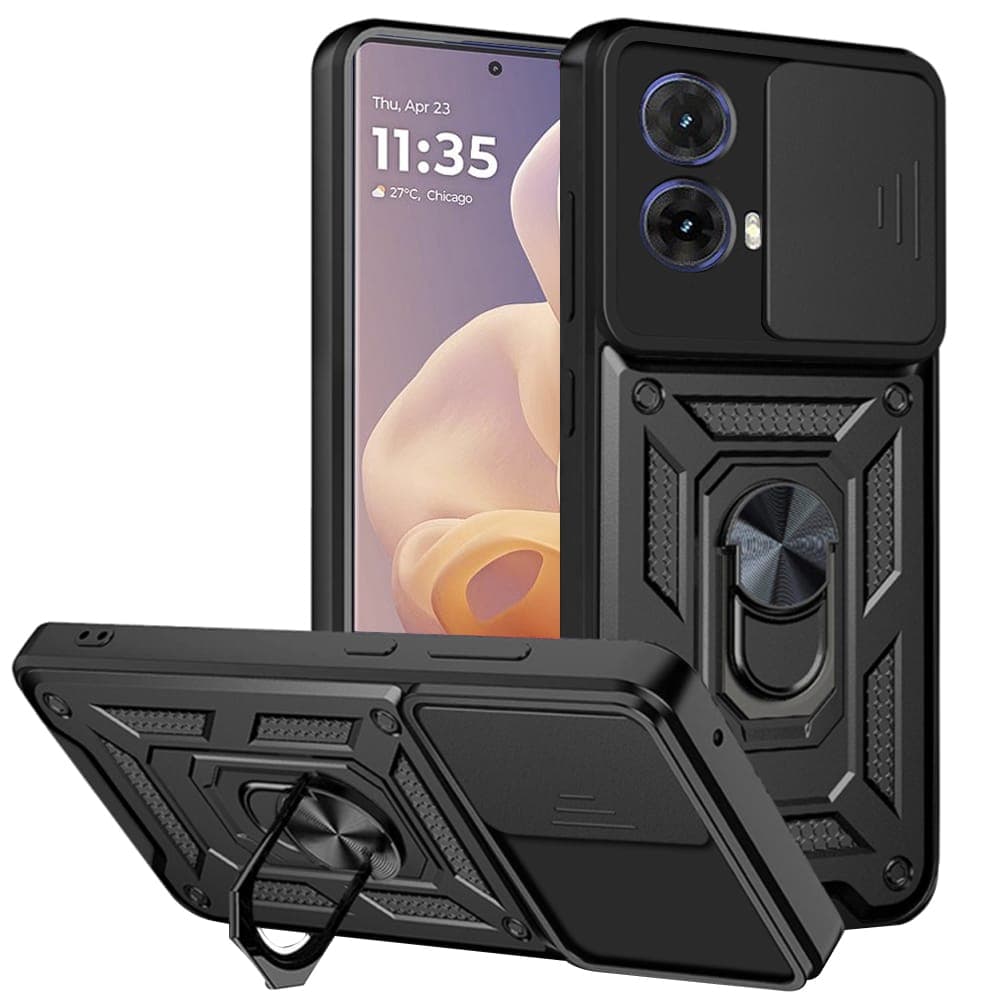 Techsuit CamShield Series - θήκη για Motorola Moto G85 - Μαύρο