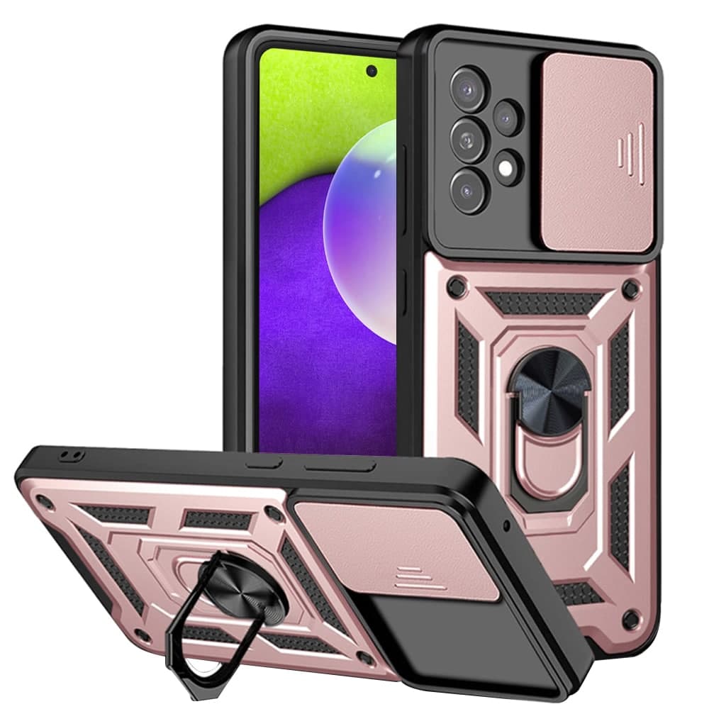 Techsuit CamShield Series - θήκη για Samsung Galaxy A52 - Ροζ
