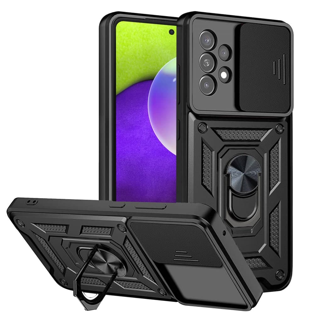 Techsuit CamShield Series - θήκη για Samsung Galaxy A52 / 5G A52s - Μαύρο
