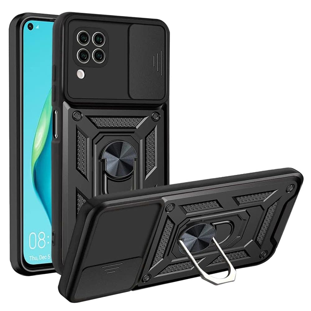 Techsuit CamShield Series - θήκη για Huawei P40 lite - Μαύρο