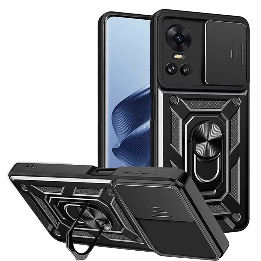 Techsuit CamShield Series - θήκη για Oppo Reno10 / Pro - Μαύρο